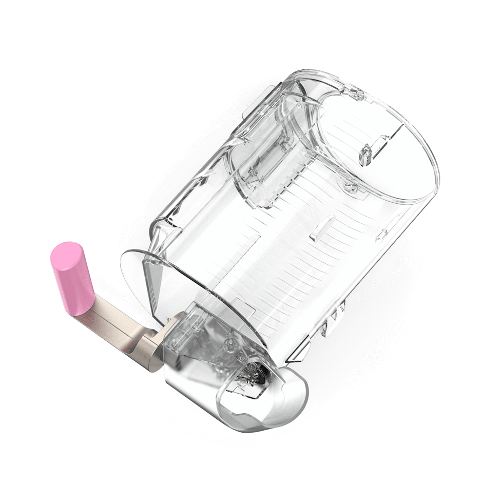 Ninja SLUSHi™ DUO Left 72oz Clear Vessel with Pour Spout in Pink