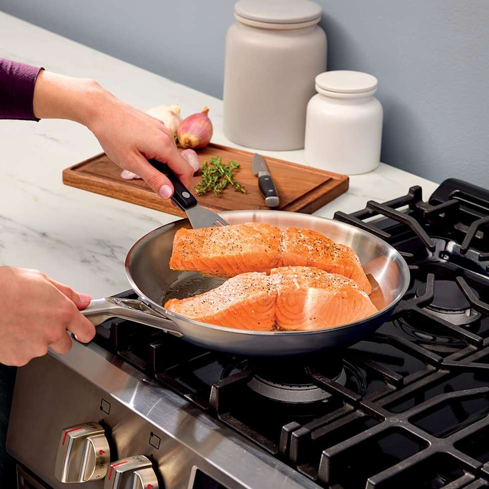 Ninja EverClad™ Commercial-Grade Stainless Steel Cookware 12-Piece Set - Image 2