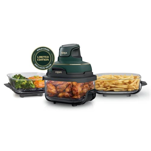 Ninja Crispi&reg; 5-in-1 Glass Air Fryer in Emerald
