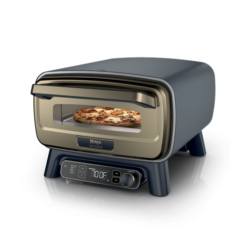 Ninja Artisan&trade; 5-in-1 Portable Pizza Oven in Blue and Gold