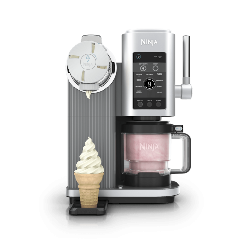 Ninja CREAMi® Scoop & Swirl™ Soft Serve Ice Cream Machine