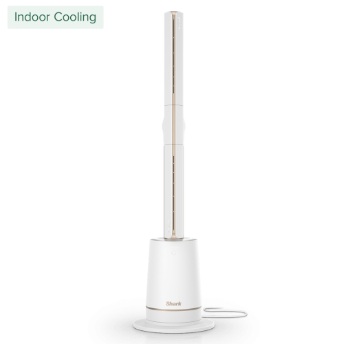 Shark TurboBlade&trade; Bladeless Tower Fan in Butter