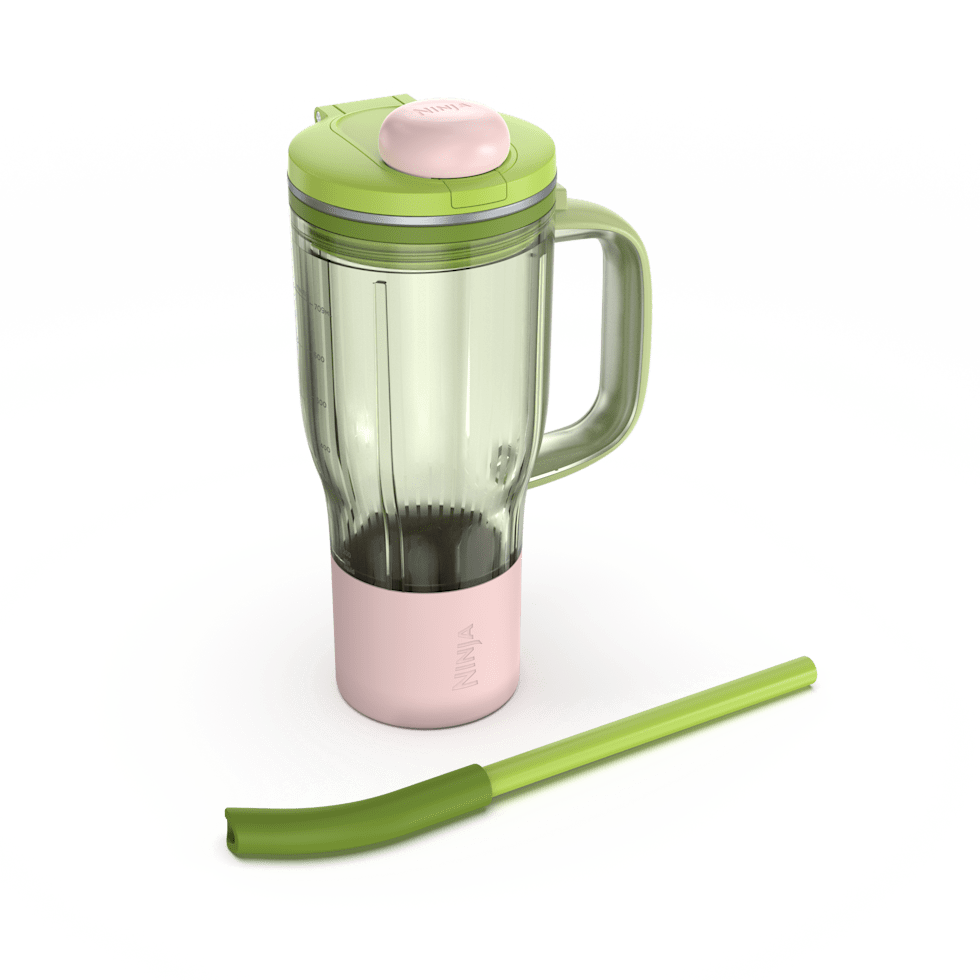 Ninja BlendBOSS™ 26oz Travel Tumbler and Straw in Green - Image 3