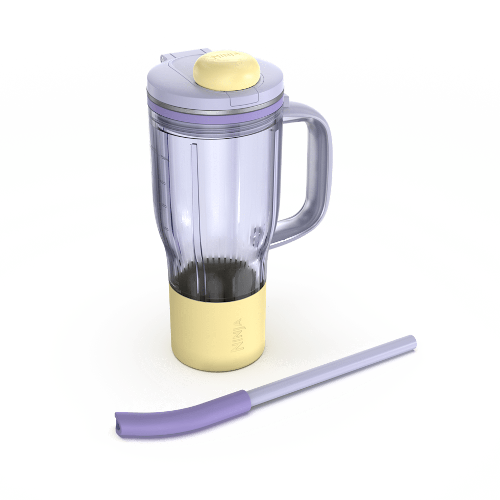 Ninja BlendBOSS™ 26oz Travel Tumbler and Straw in Green - Image 4